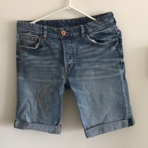 H&M Slim Fit Men’s Jean Shorts